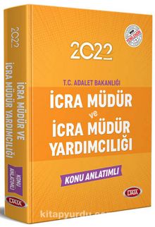 T.C. Adalet Bakanlığı İcra Müdür ve İcra Müdür Yardımcılığı Konu Anlatımlı kitap kapağı