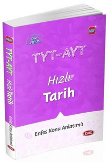 TYT-AYT Hızlı Tarih Enfes Konu Anlatımlı kitap kapağı