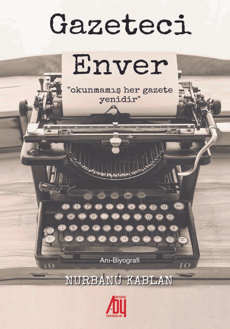 Gazeteci Enver kitap kapağı