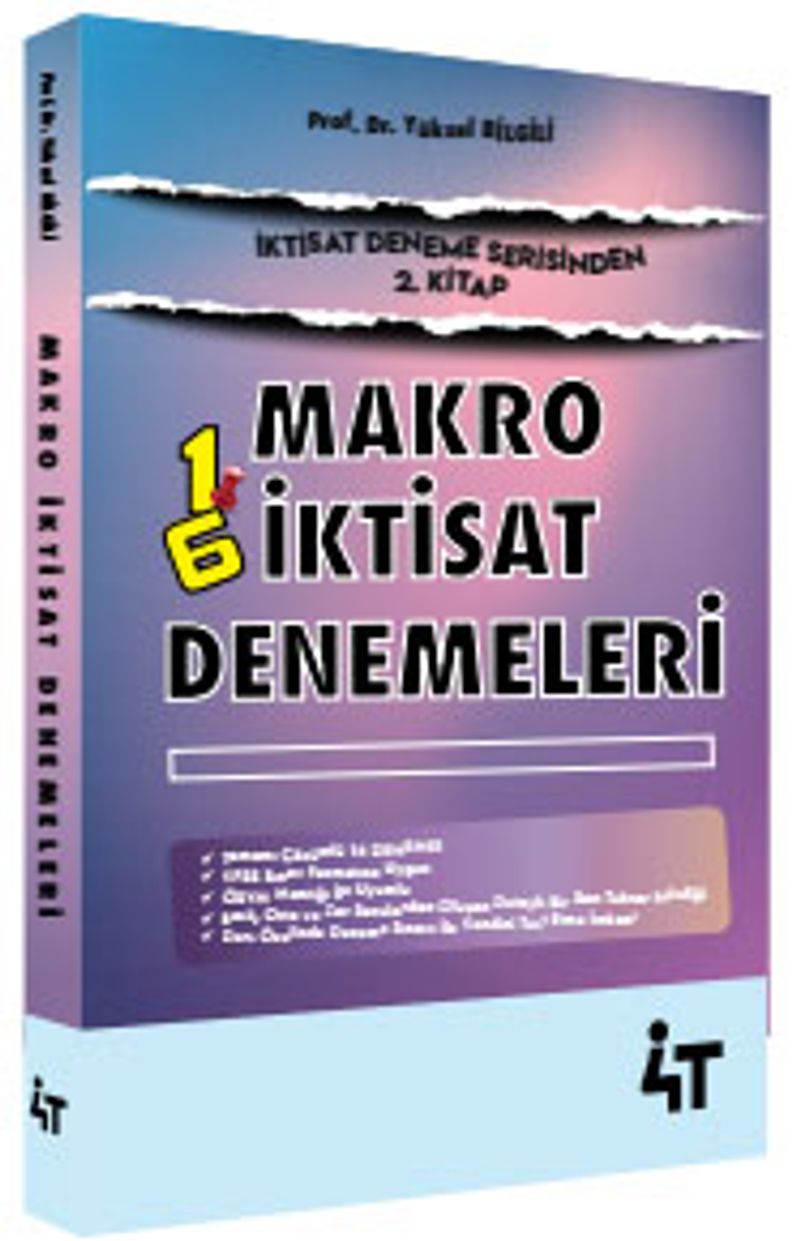 İktisat Deneme Serisinden 2. Kitap Makro İktisat Denemeler kitap kapağı