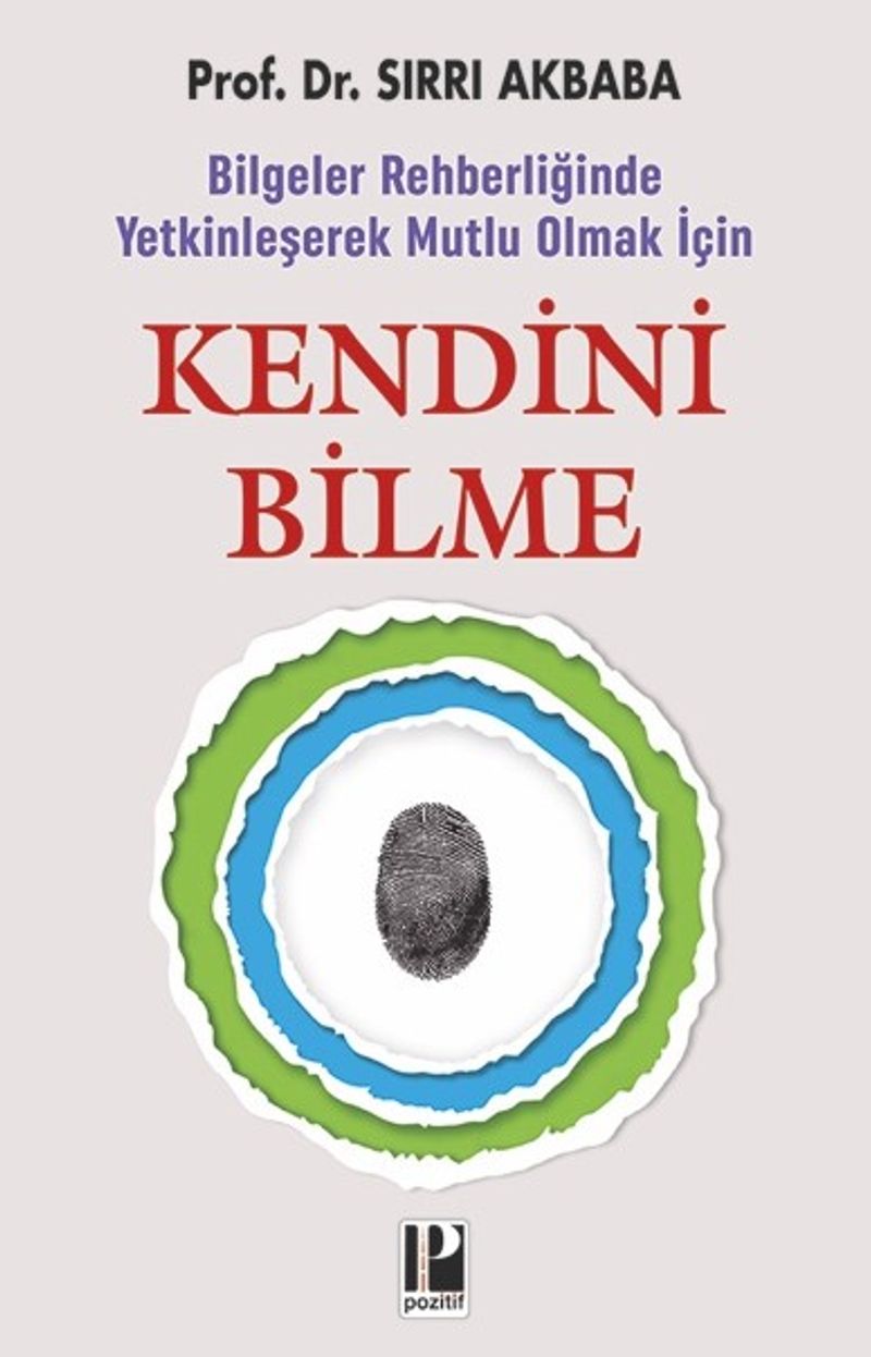 Kendini Bilme kitap kapağı