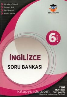 6. Sınıf İngilizce Soru Bankası kitap kapağı