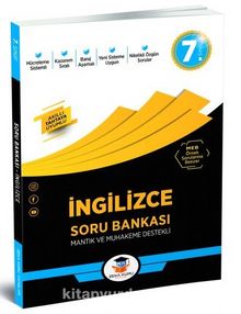 7.Sınıf İngilizce Soru Bankası kitap kapağı