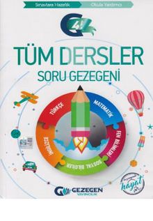 4.Sınıf Tüm Dersler Soru Gezegeni kitap kapağı