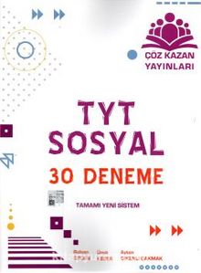TYT Sosyal Bilimler 30'lu Deneme Sınavı kitap kapağı