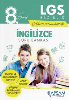 2022 LGS İngilizce Soru Bankası kitap kapağı
