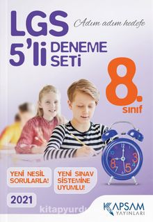 LGS 5'li Deneme Seti kitap kapağı