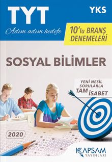TYT Sosyal Bilimler 10’lu Deneme Seti kitap kapağı