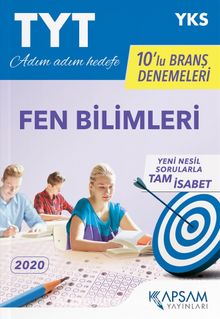 TYT Fen Bilimleri 10’lu Deneme Seti kitap kapağı