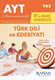 AYT Edebiyat 10’lu Deneme Seti kitap kapağı