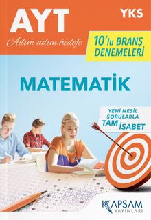 AYT Matematik 10’lu Deneme Seti kitap kapağı