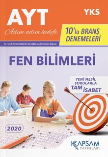 AYT Fen Bilimleri 10’lu Deneme Seti kitap kapağı