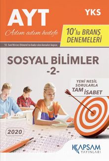 AYT Sosyal Bilimler-2 10’lu Deneme Seti kitap kapağı