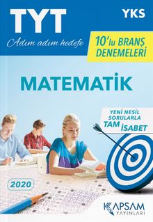 TYT Matematik 10'luDeneme Seti kitap kapağı