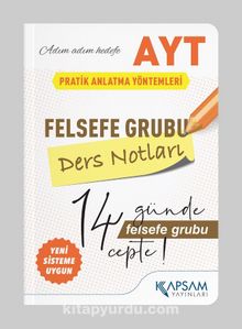 AYT Felsefe Ders Notları (Cep Boy) kitap kapağı