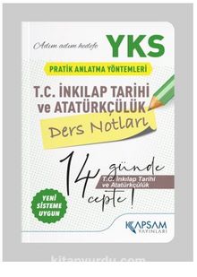 YKS (TYT-AYT) T.C. İnkılap Tarihi Ve Atatürkçülük Ders Notları (Cep Boy) kitap kapağı