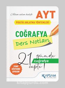 AYT Coğrafya Ders Notları (Cep Boy) kitap kapağı
