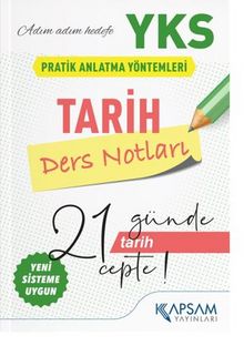 YKS (TYT-AYT) Tarih Ders Notları kitap kapağı