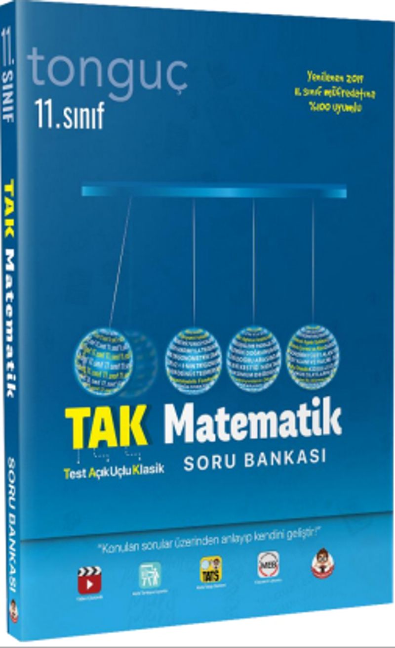 11. Sınıf TAK Matematik Soru Bankası kitap kapağı