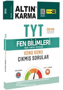 2020 TYT Fen Bilimleri Konu Konu Çıkmış Sorular (Kolay-Orta-Zor) kitap kapağı