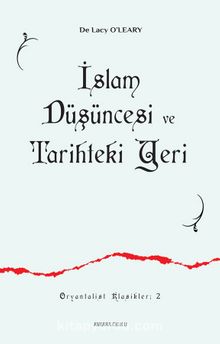 İslam Düşüncesi  ve Tarihteki Yeri kitap kapağı