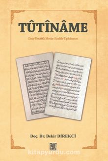 Tutiname kitap kapağı