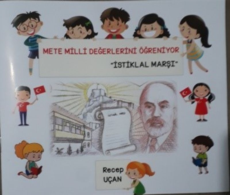 Mete Milli Değerlerini Öğreniyor kitap kapağı