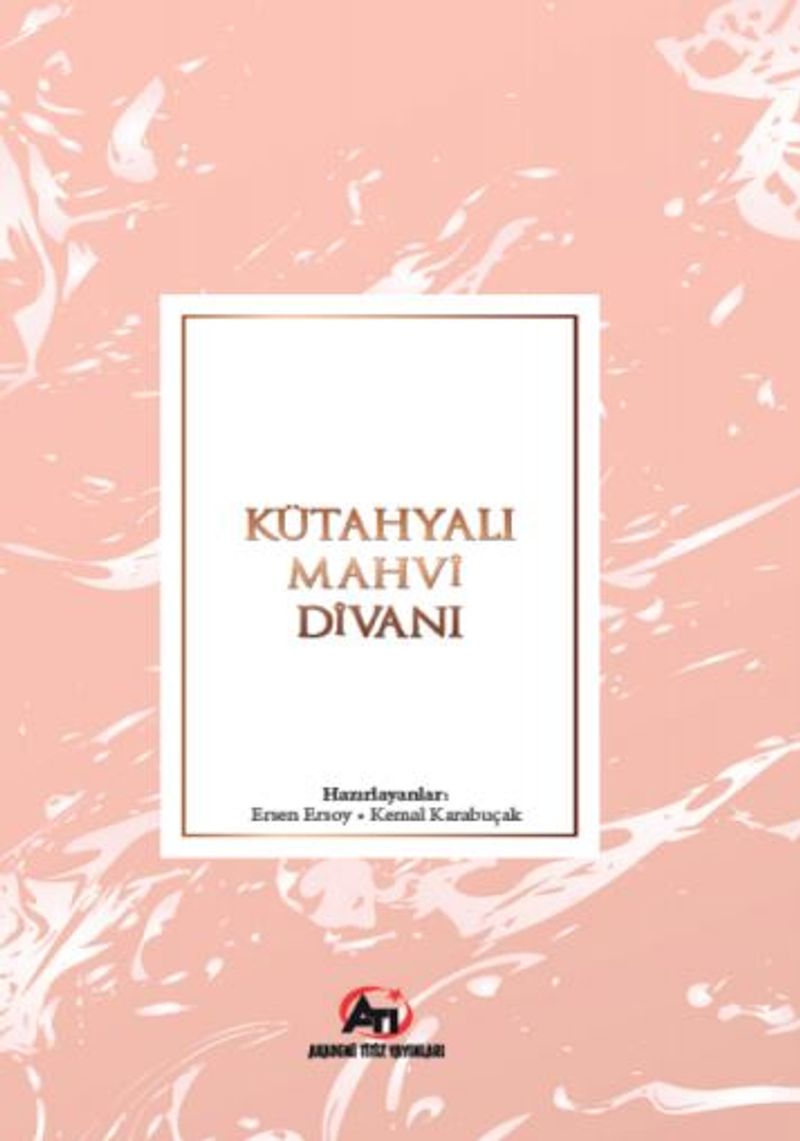 Kütahyalı Mahvi Divanı kitap kapağı
