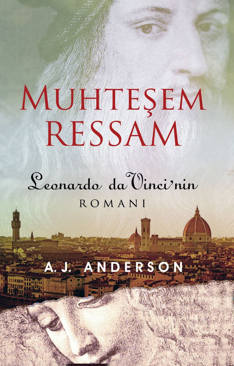 Muhteşem Ressam Leonardo da Vinci'nin Romanı kitap kapağı