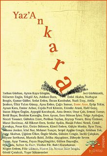 Yaz’Ankara kitap kapağı
