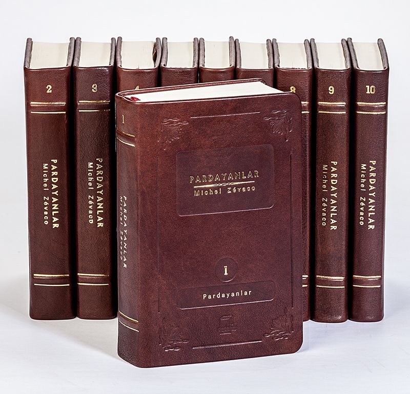 Pardayanlar - 10 Cilt Takım Özel Baskı kitap kapağı
