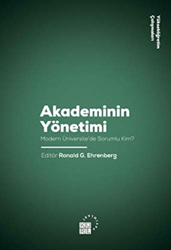 Akademinin Yönetimi kitap kapağı