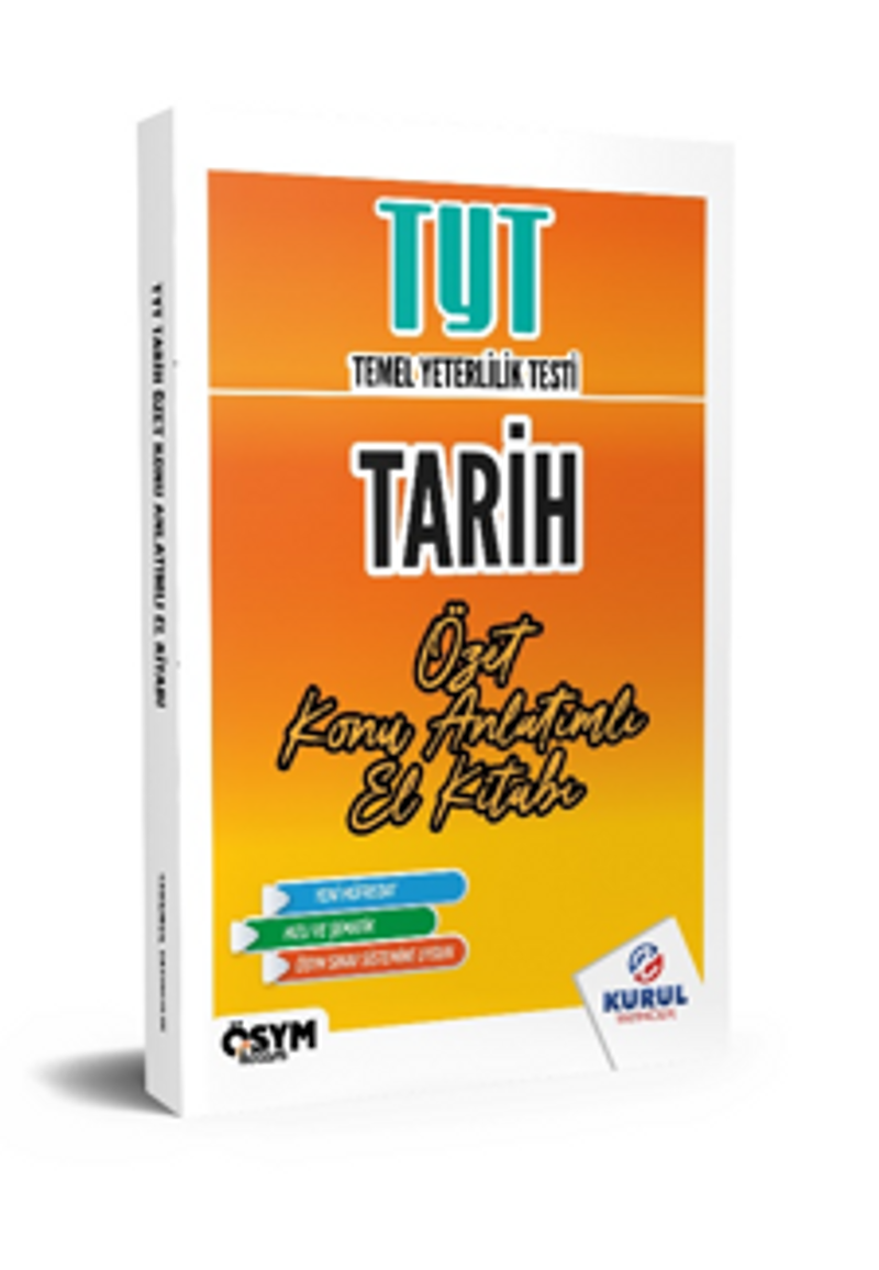 TYT Tarih Özet Konu Anlatımlı El Kitabı kitap kapağı