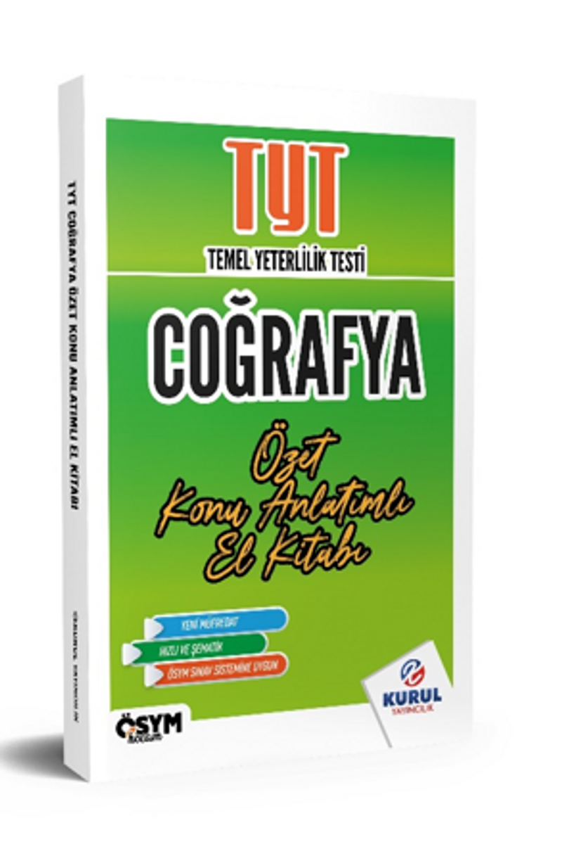 TYT Coğrafya Özet Konu Anlatımlı El Kitabı kitap kapağı