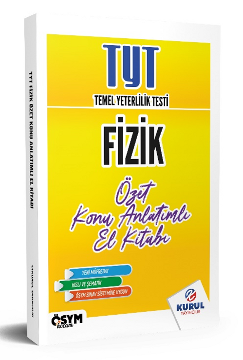 TYT Fizik Özet Konu Anlatımlı El Kitabı kitap kapağı