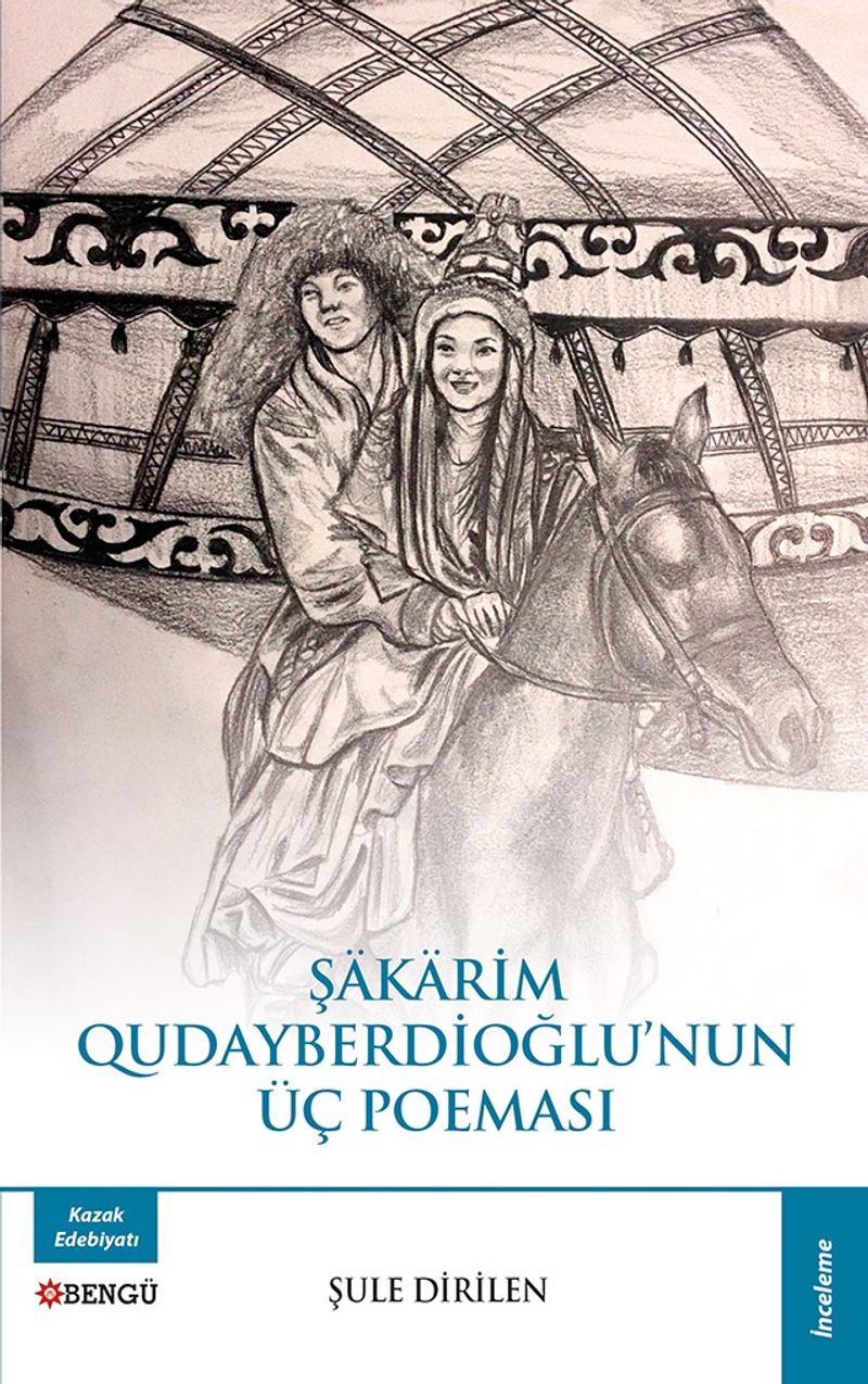 Şakarim Qudayberdioğlu'nun Üç Poeması kitap kapağı