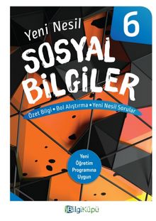 6. Sınıf Yeni Nesil Sosyal Bilgiler kitap kapağı