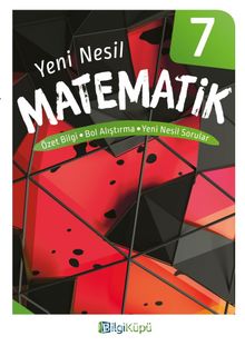 7. Sınıf Yeni Nesil Matematik kitap kapağı