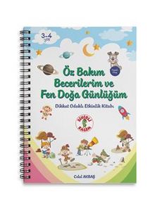 Öz Bakım Becerilerim  (3-4 Yaş Çocuklar İçin) kitap kapağı