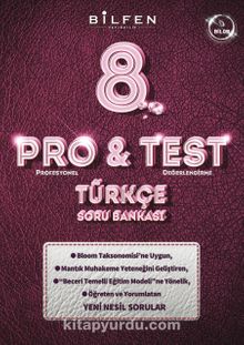 8. Sınıf Türkçe Protest Soru Bankası kitap kapağı