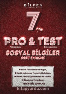 7. Sınıf Sosyal Bilgiler Protest Soru Bankası kitap kapağı