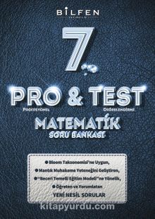 7. Sınıf Protest Matematik Soru Bankası kitap kapağı