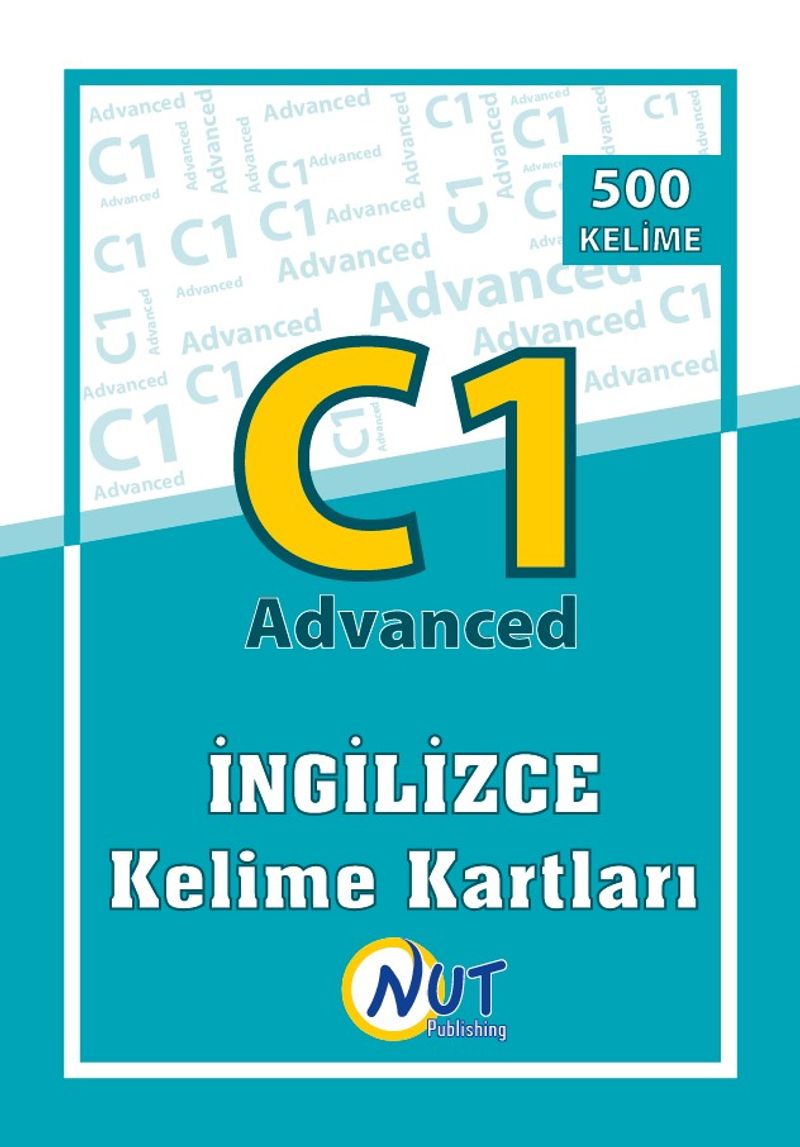 C1 Advanced İngilizce Kelime Kartları kitap kapağı