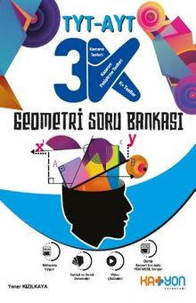 TYT-AYT 3K Geometri Soru Bankası kitap kapağı