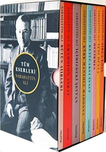 Sabahattin Ali Tüm Eserleri 8'li Set kitap kapağı