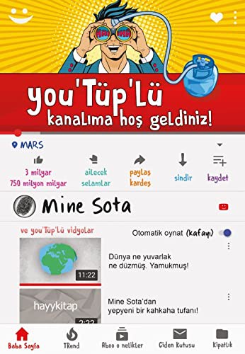 You‘TÜP’lü Kanalıma Hoş Geldiniz! kitap kapağı