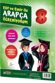 Elif ve Emir ile Arapça Öğreniyorum - 8 kitap kapağı