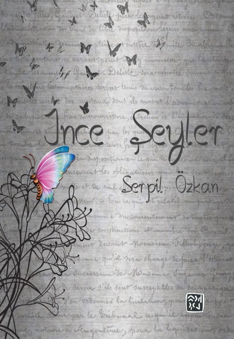 İnce Şeyler kitap kapağı