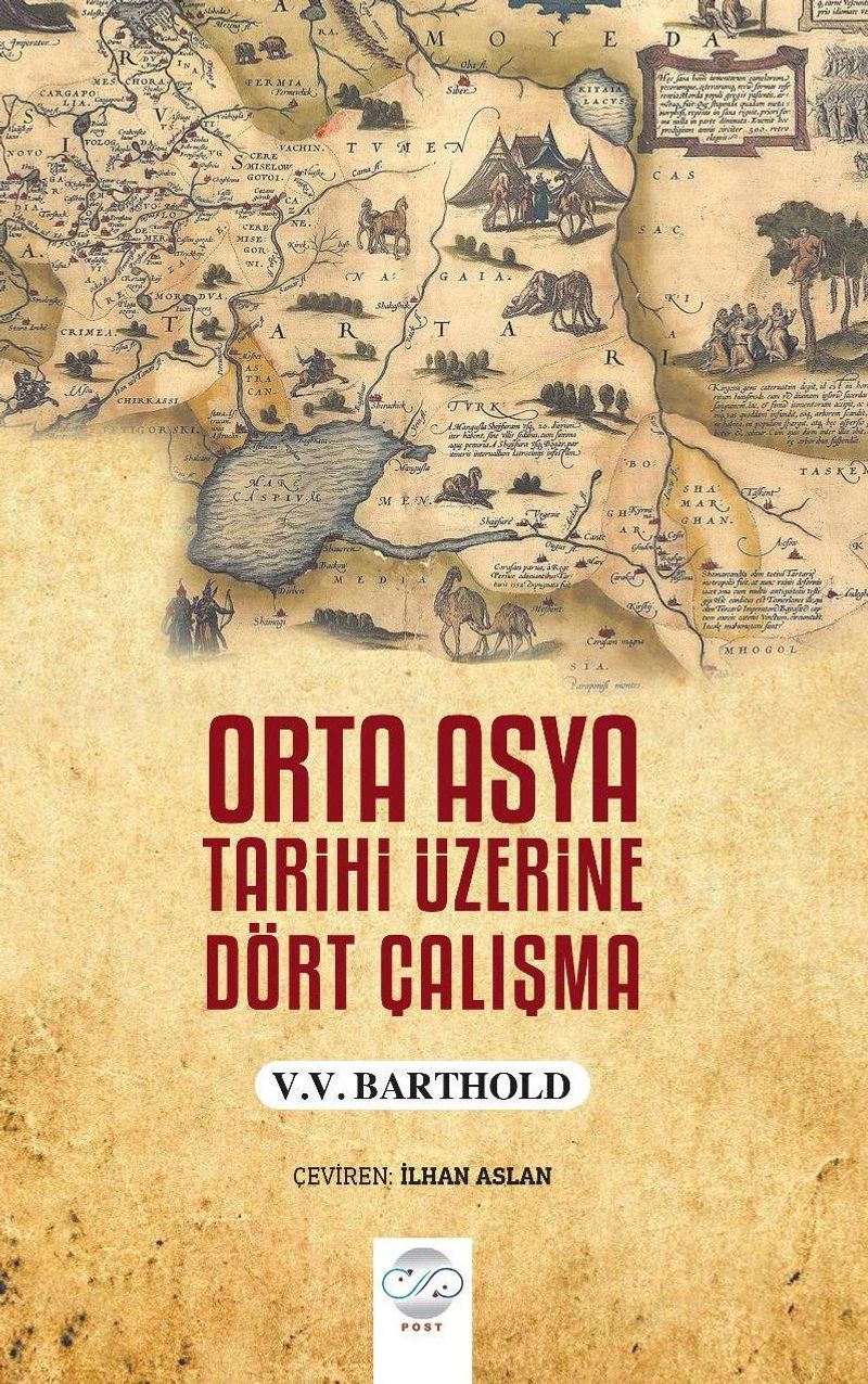 Orta Asya Tarihi Üzerine Dört Çalışma kitap kapağı