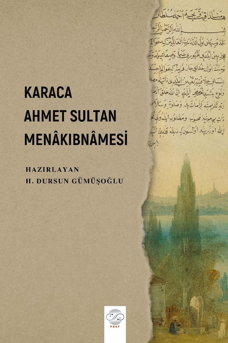Karaca Ahmet Sultan Menakıbnamesi kitap kapağı